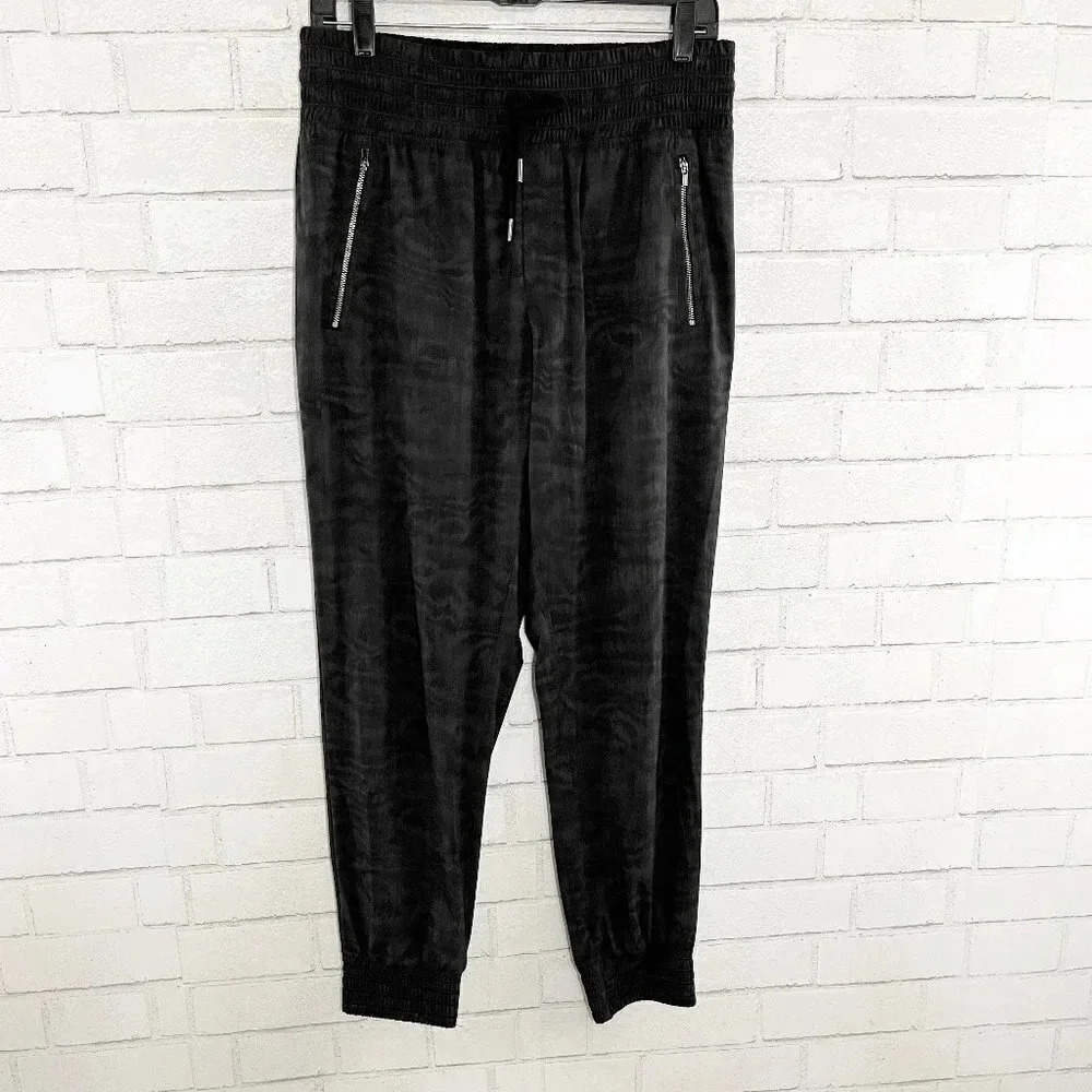 Athleta Gray Swirl High Rise Camden Jogger Women's Size 6